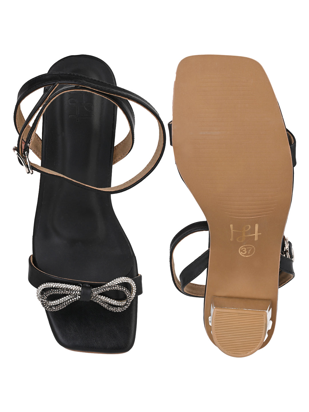 Hydes N Hues Block Heels Ankle strap Sandal