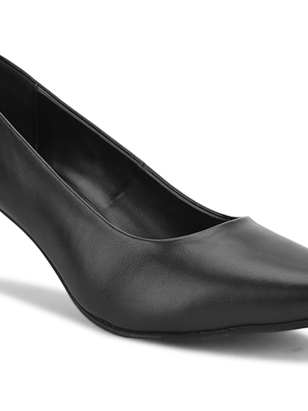Hydes N Hues Black Heel Pumps For Women