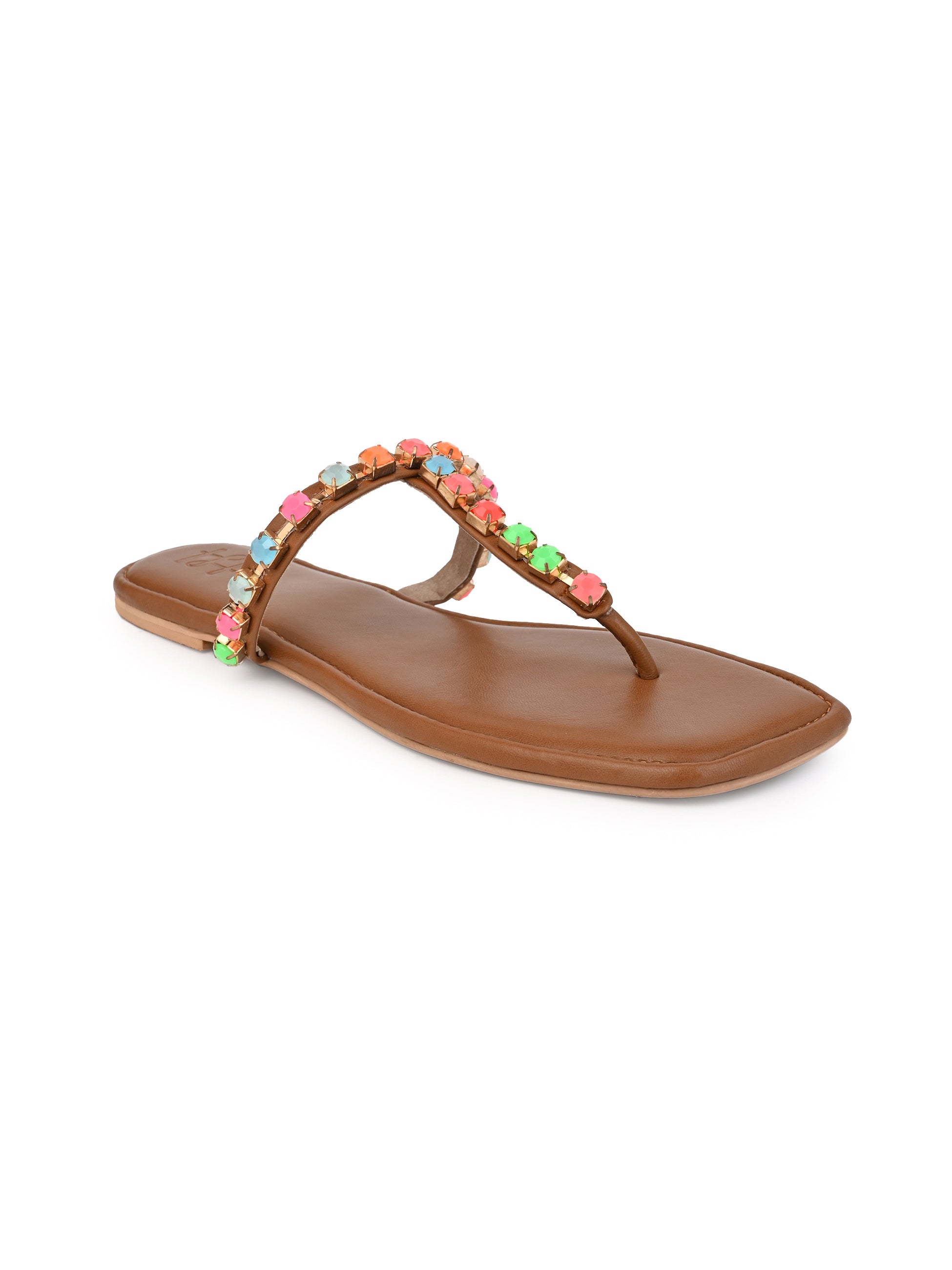 Hydes and Hues Women Open-Toe Flats