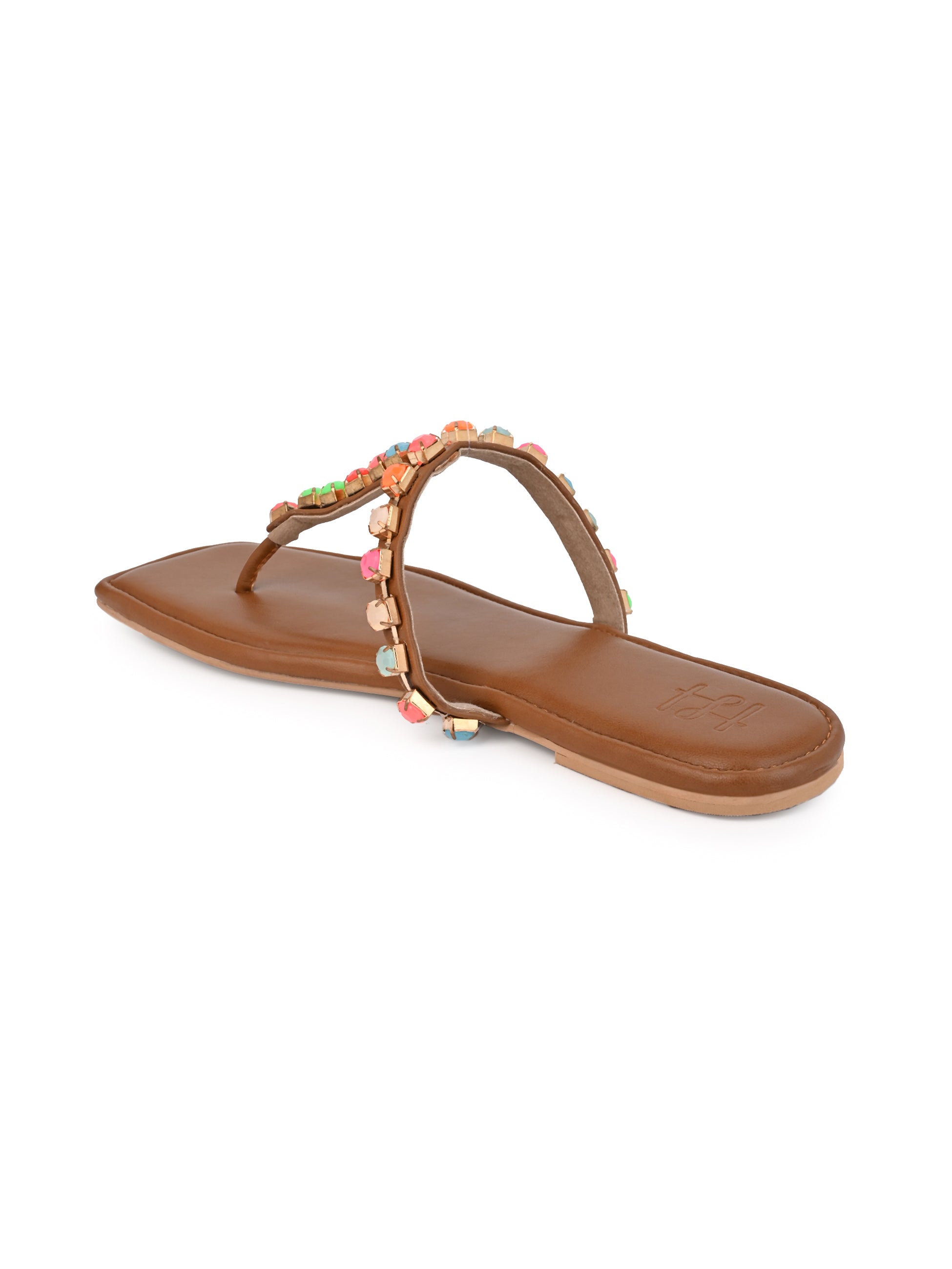 Hydes and Hues Women Open-Toe Flats