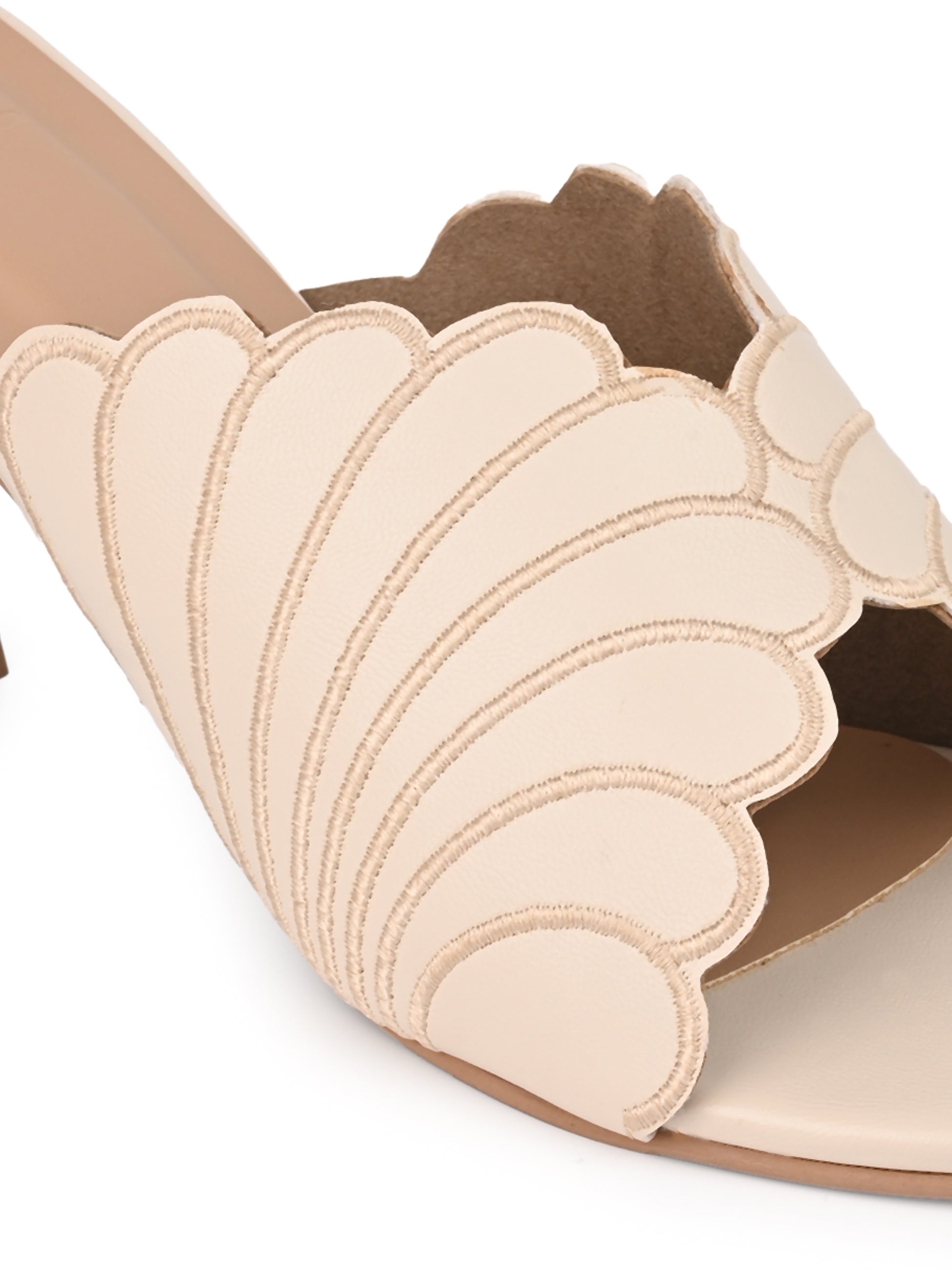 Hydes N Hues Beige High Heels For Women