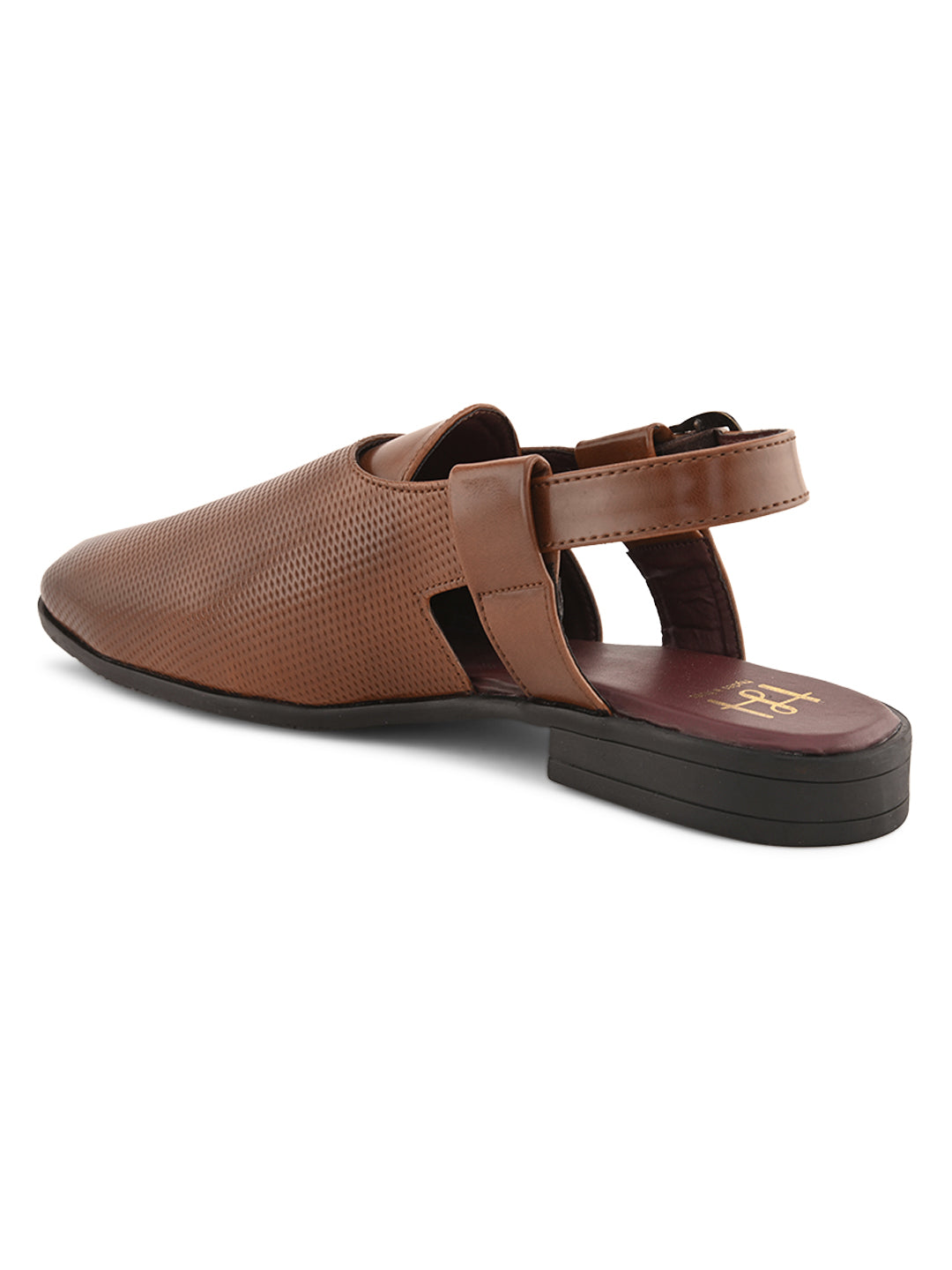 Hydes N Hues Tan Casual Sandals For Men