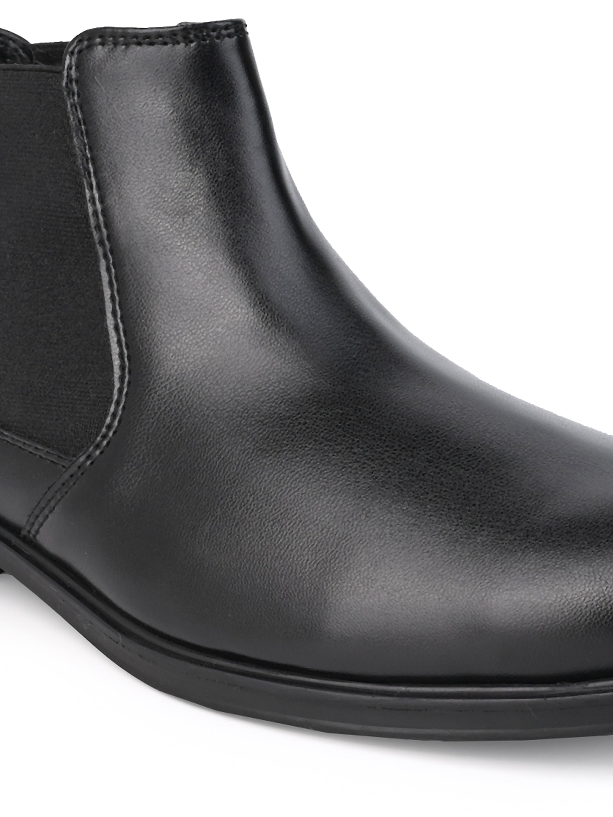Hydes N Hues Men Black Chelsea Boots