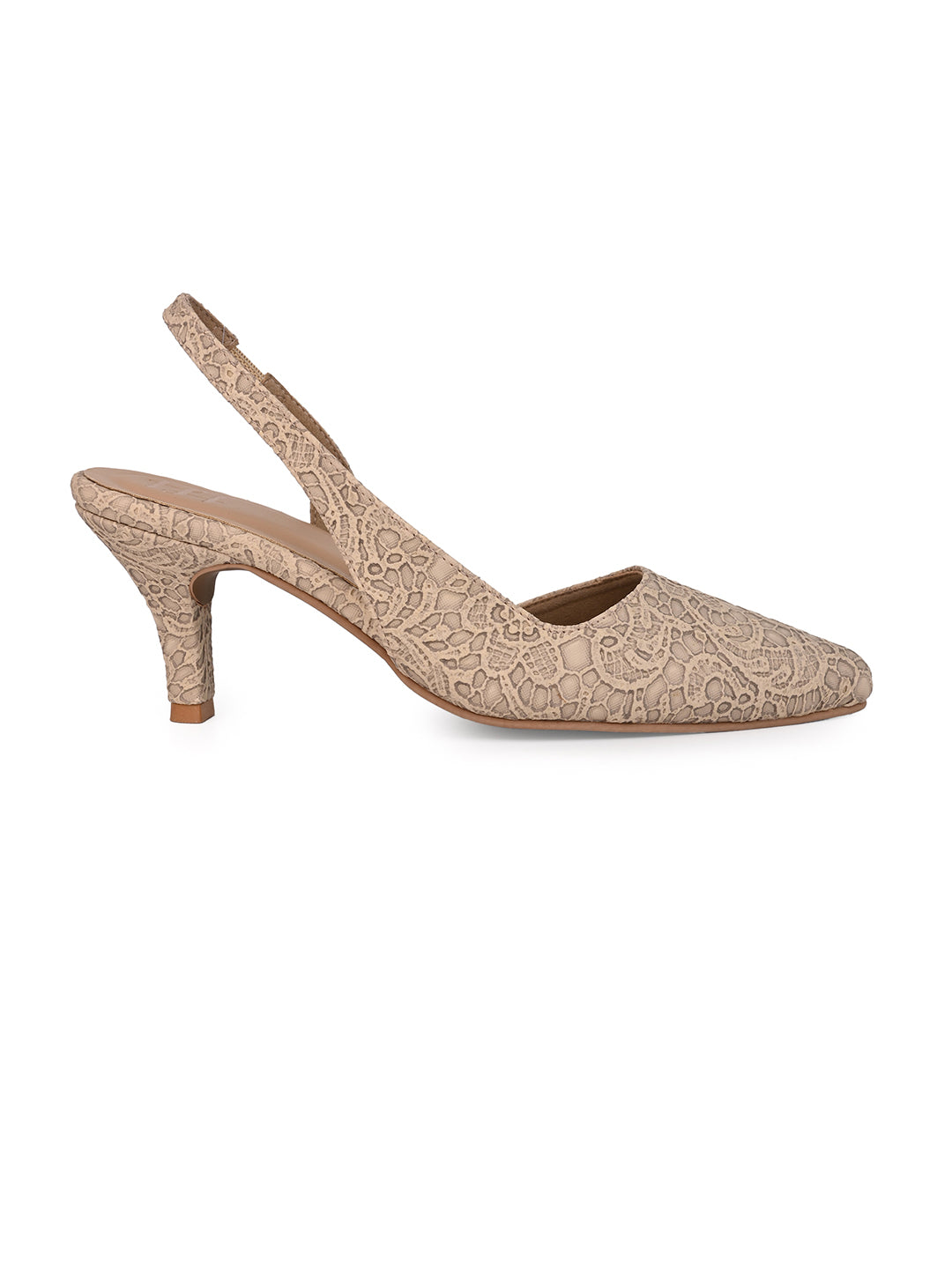 Hydes N Hues Women Heels floral printed sandal