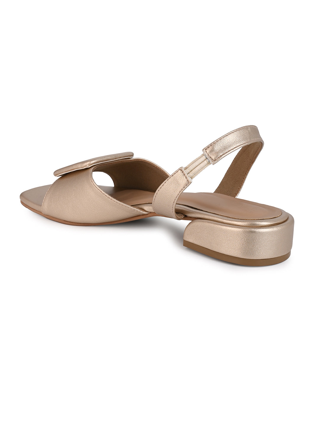 Hydes N Hues block Heel Sandal with Comfort Back strap