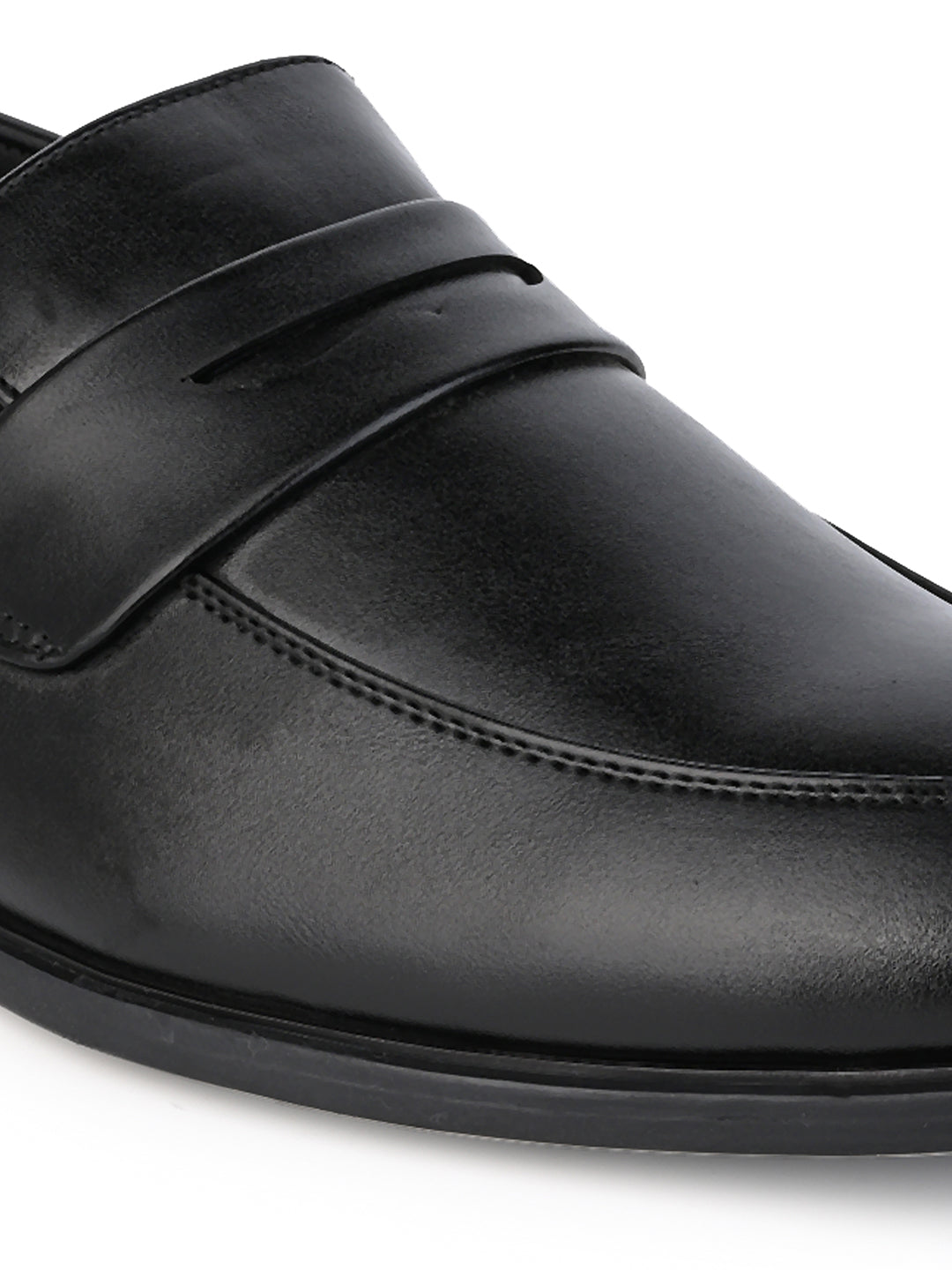 Hydes N Hues Men Black Classic Formal Slip-Ons