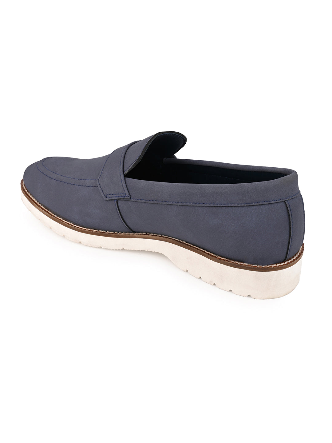 Hydes N Hues Men Slip-On Blue Casual Shoes