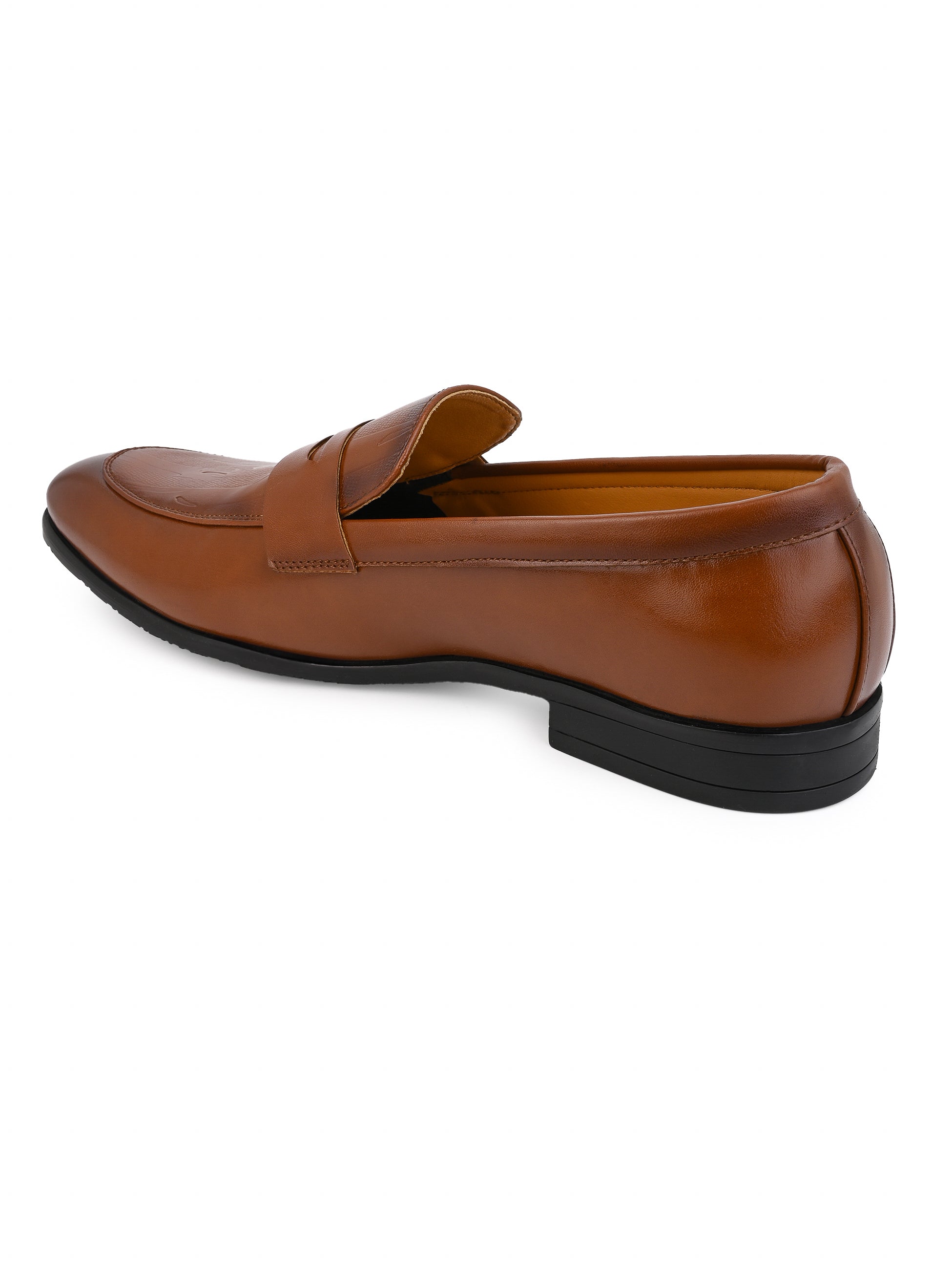 Hydes N Hues Tan Classical Formal Slip-On Shoe for Men