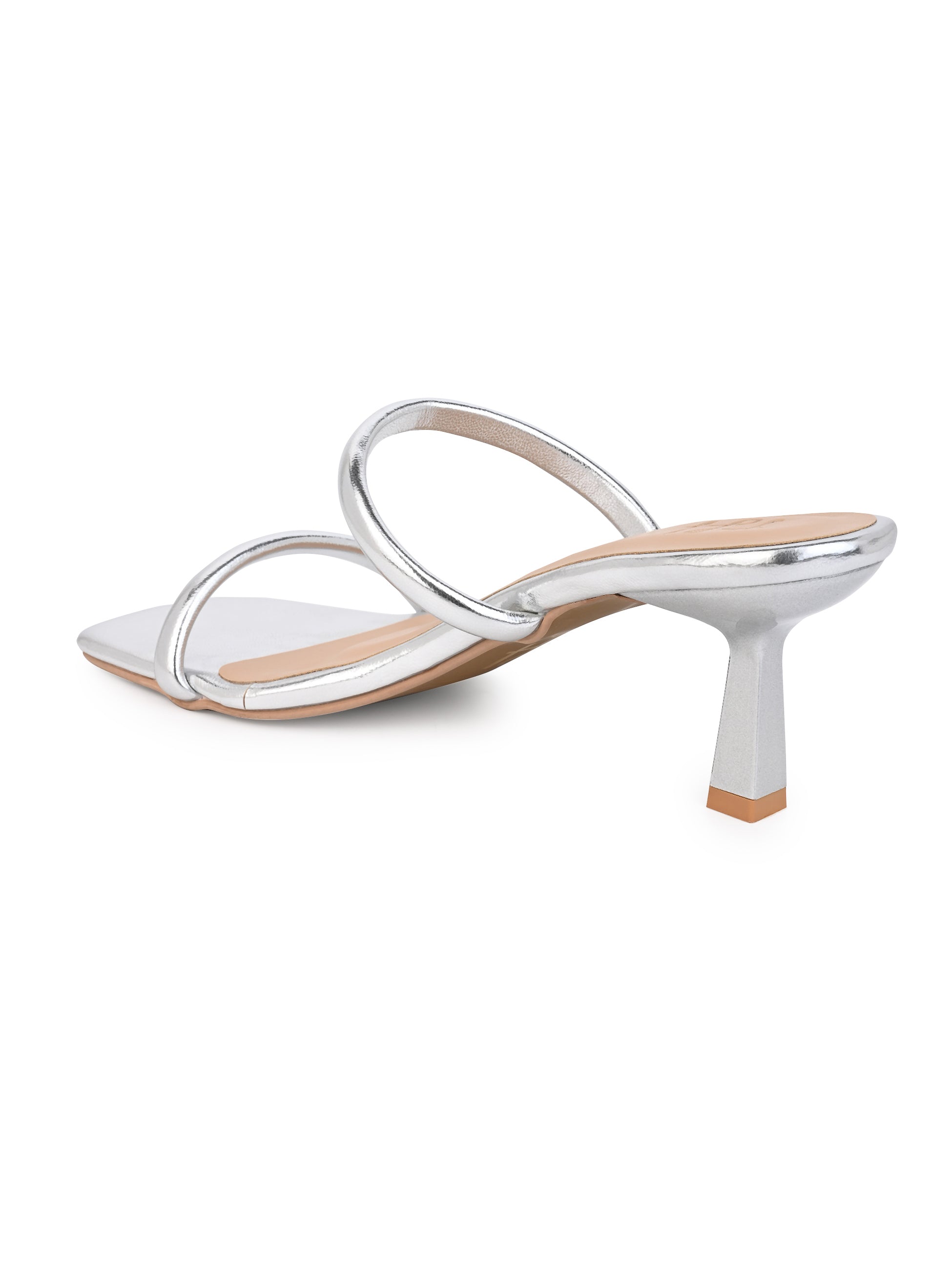 Hydes N Hues Silver Heels