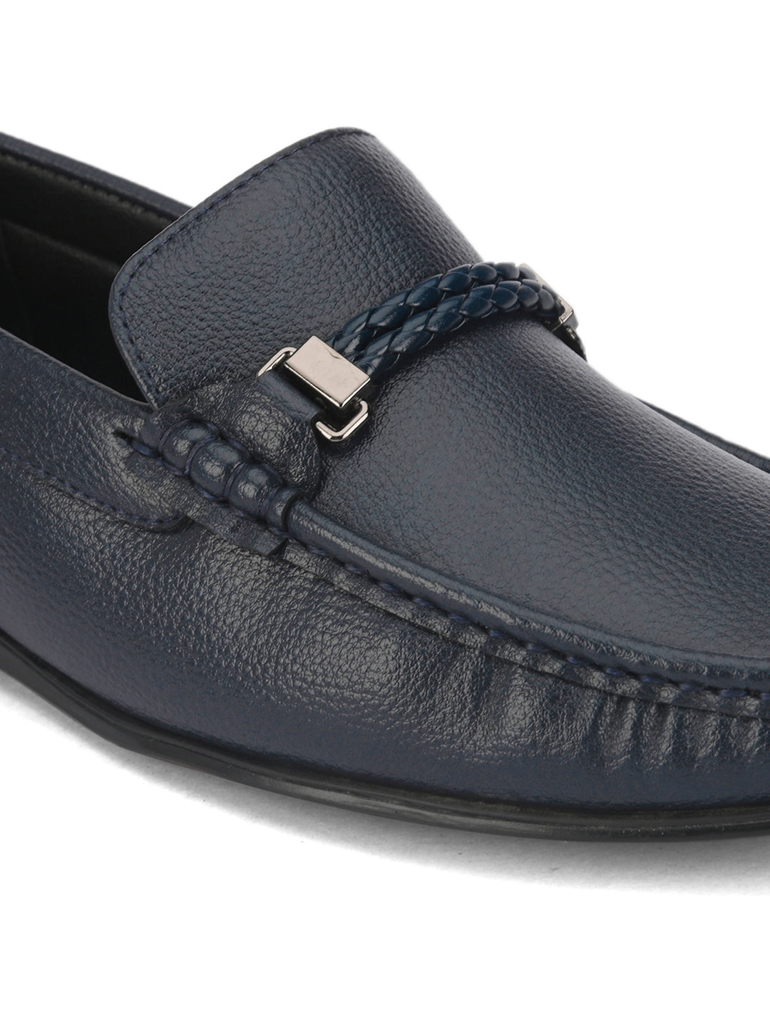 Hydes N Hues Men Blue Formal Loafers