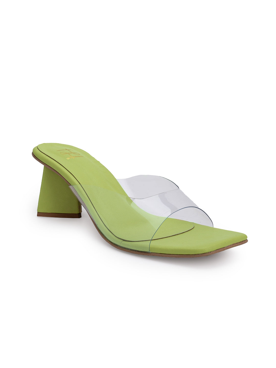 Hydes N Hues Green Tower Heels