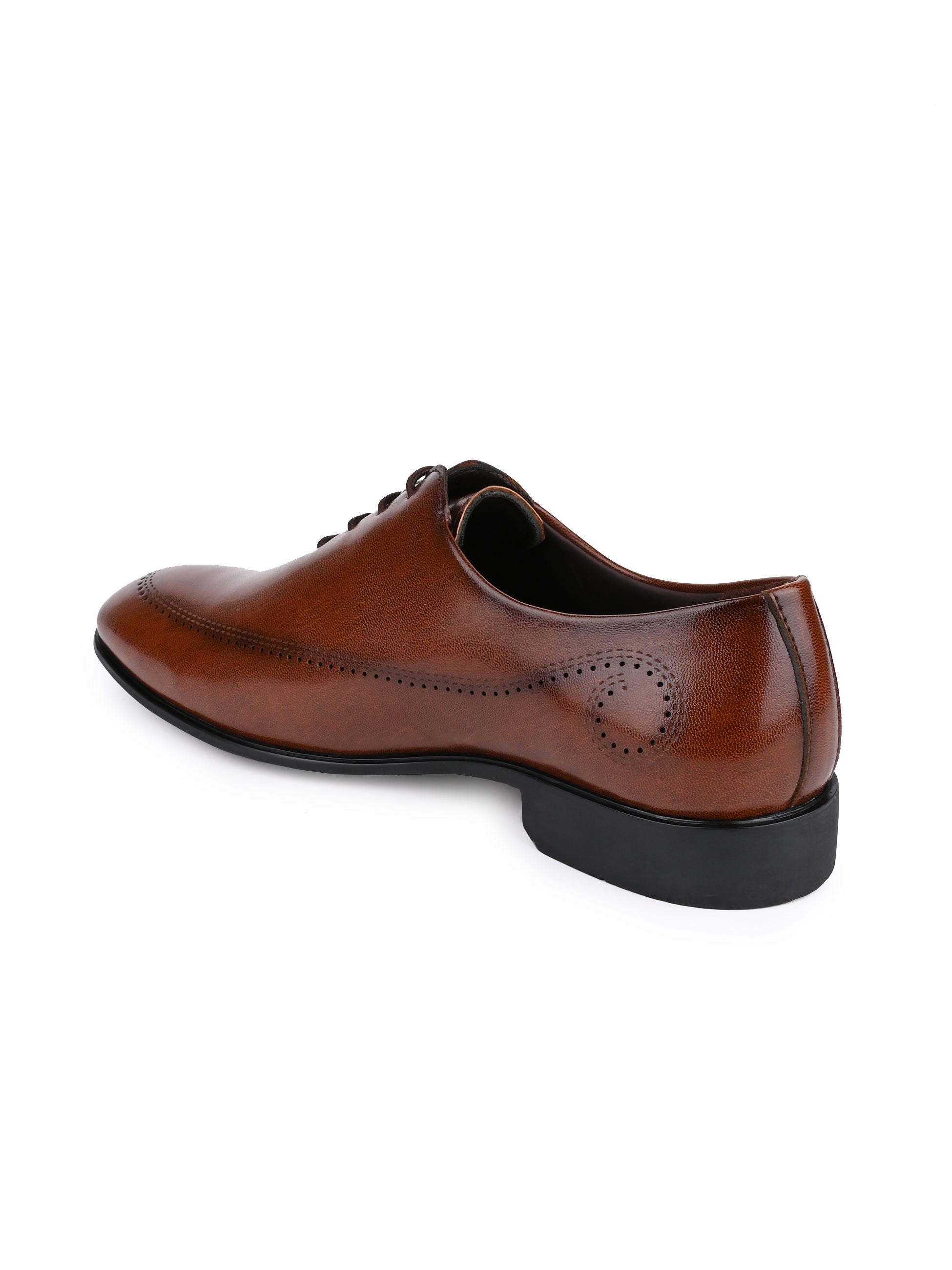 Hydes N Hues Men Tan Stylish Lace-ups