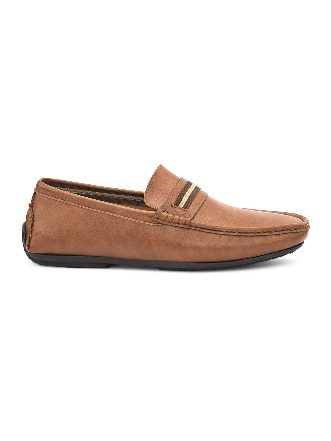 Hydes N Hues Men Tan Loafers