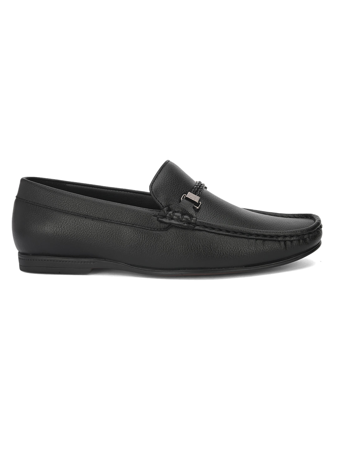 Hydes N Hues Men Black Formal Loafers