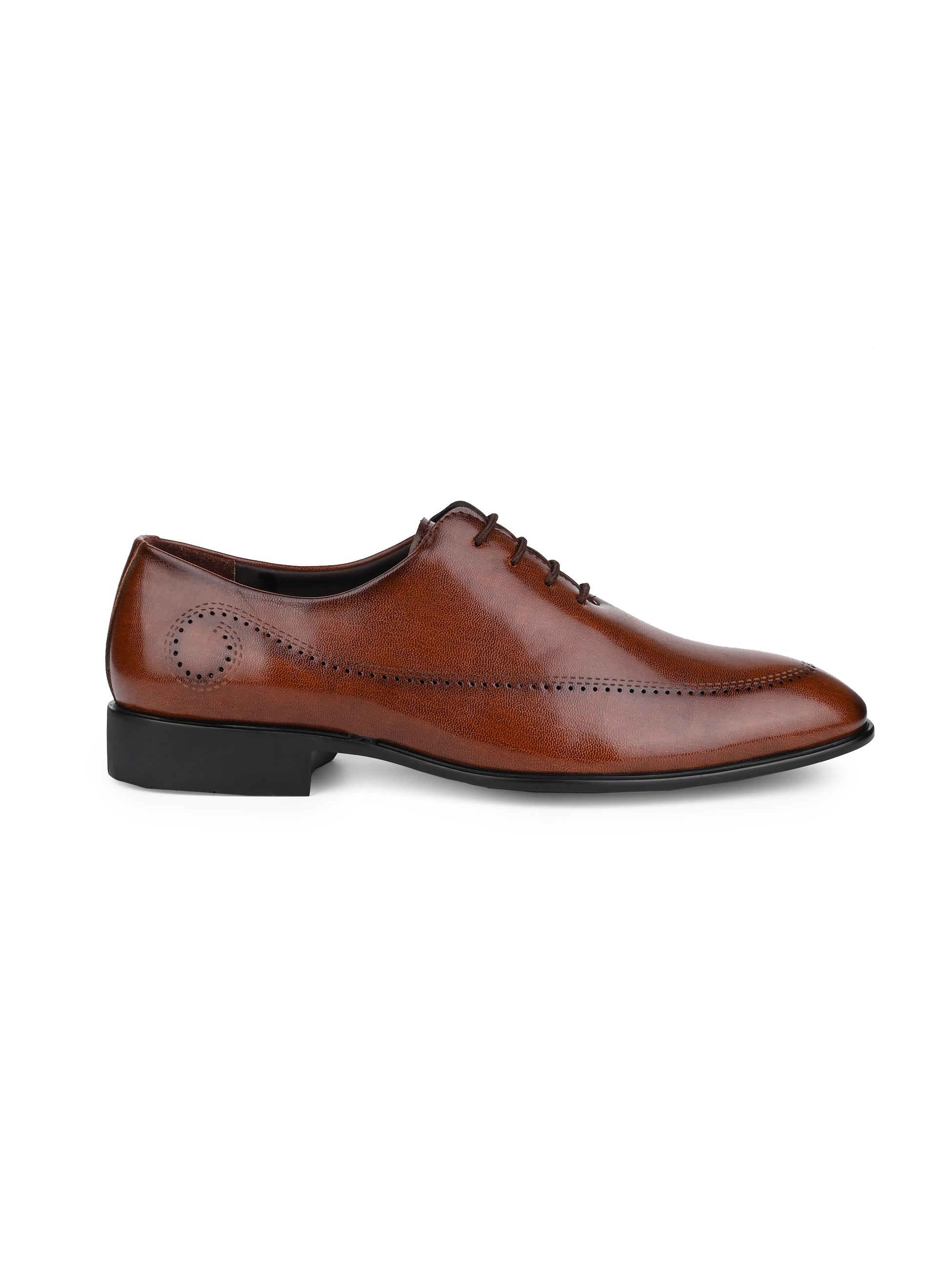 Hydes N Hues Men Tan Stylish Lace-ups
