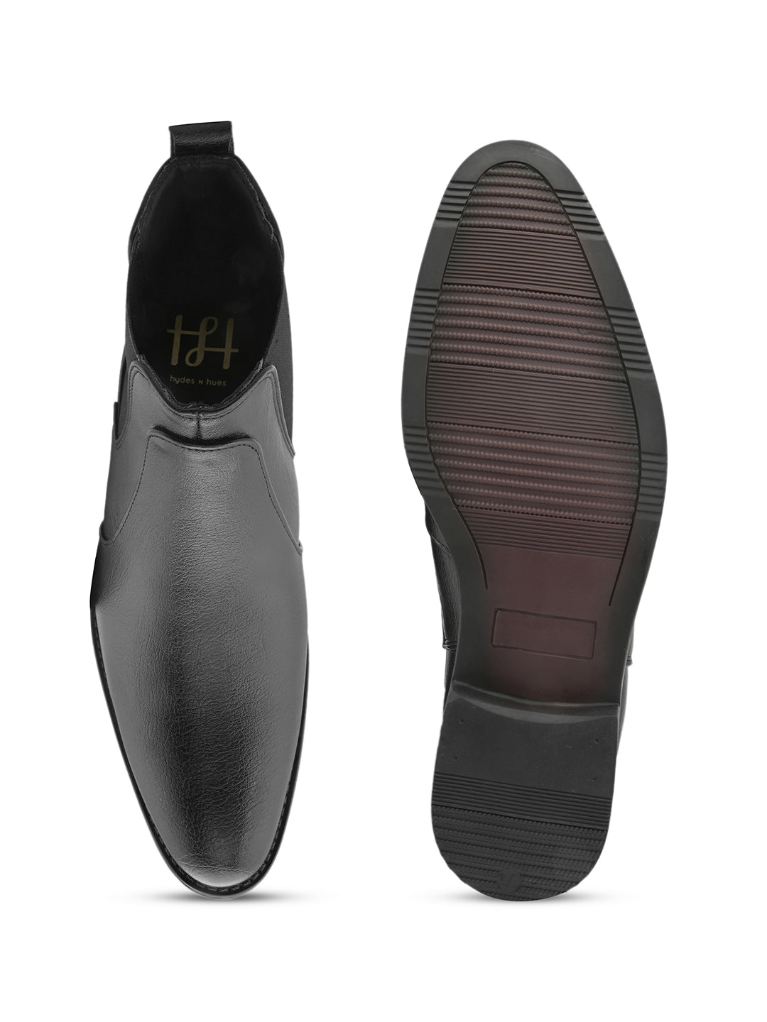 Hydes N Hues Men Black Boots