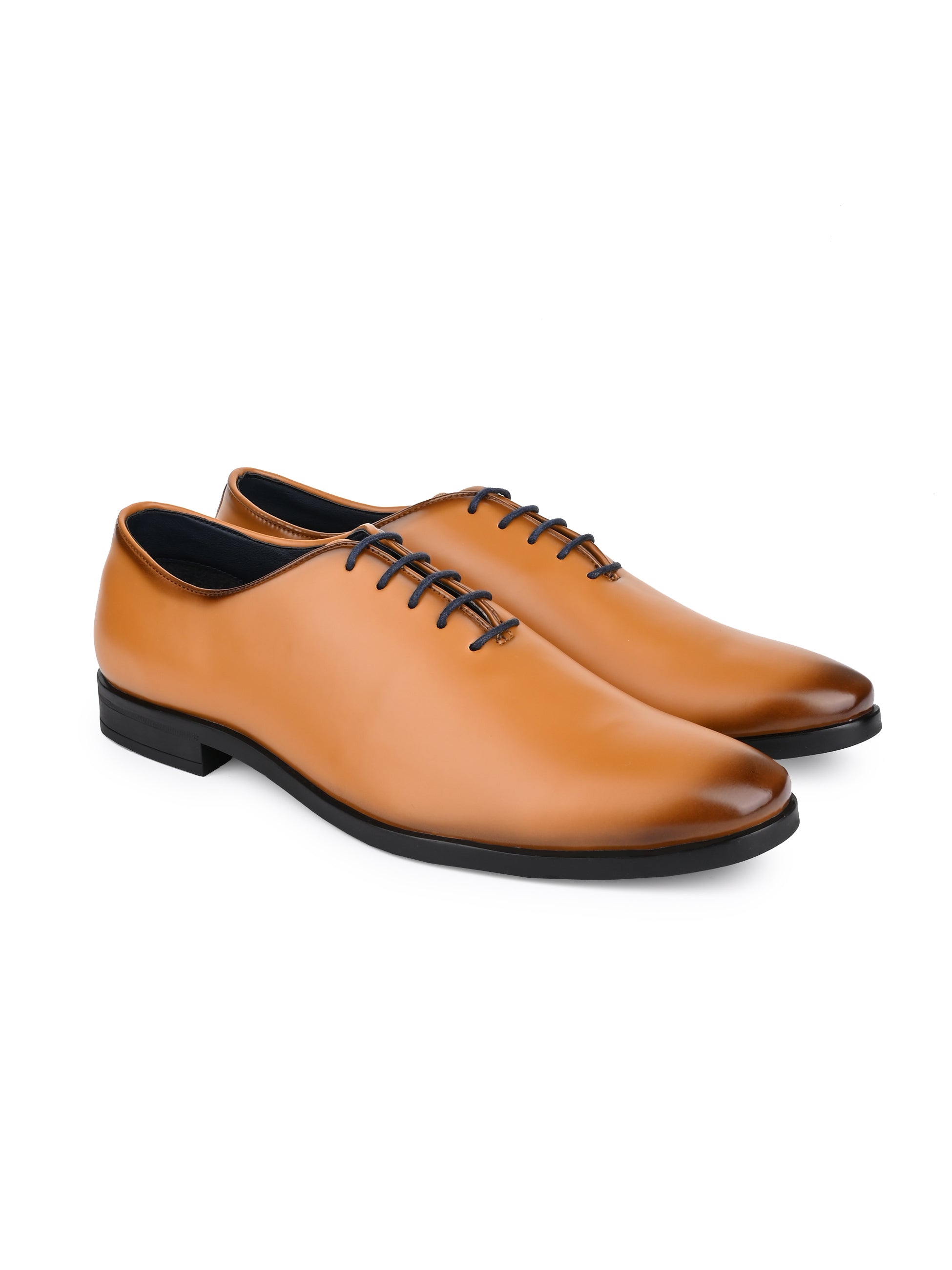 Hydes N Hues Men Trendy Tan Lace-up Shoes