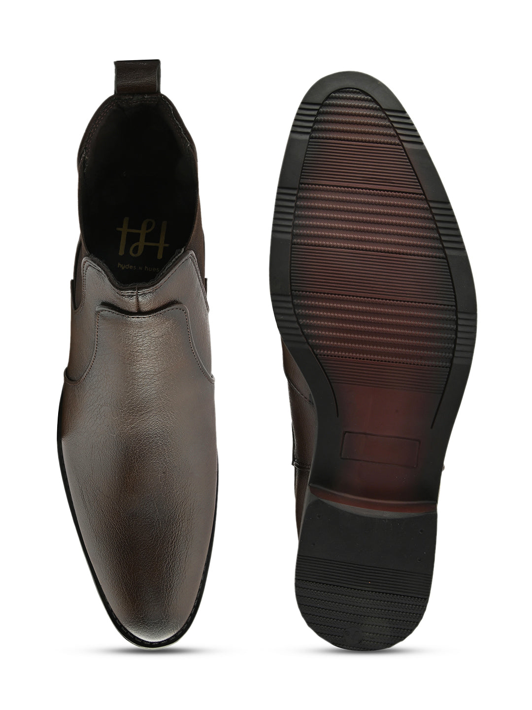 Hydes N Hues Men Brown Boots