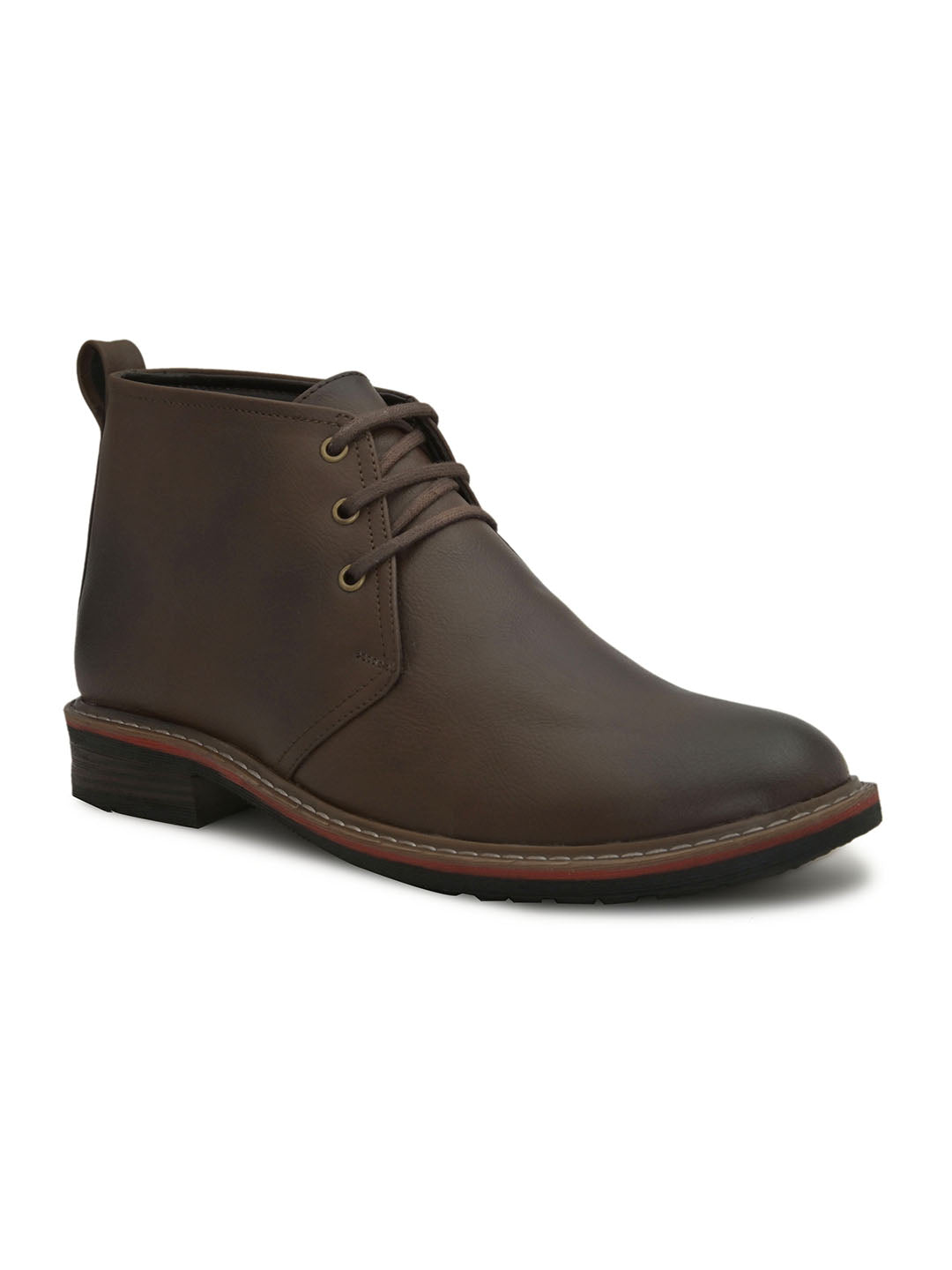 Hydes N Hues Men Brown Ankle High Shoes