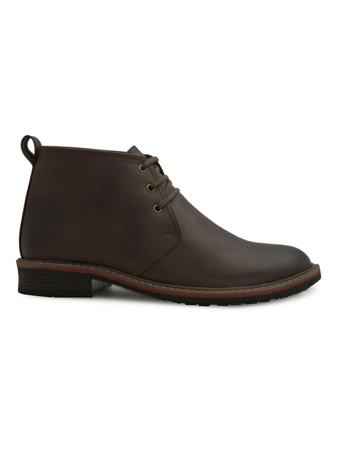 Hydes N Hues Men Brown Ankle High Shoes