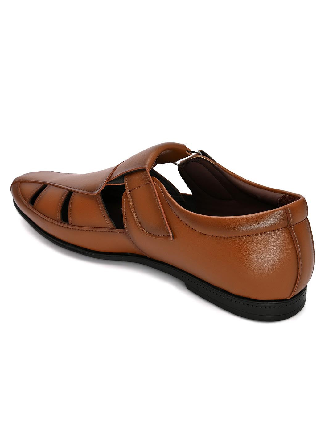 Hydes N Hues Men Tan Casual Sandals