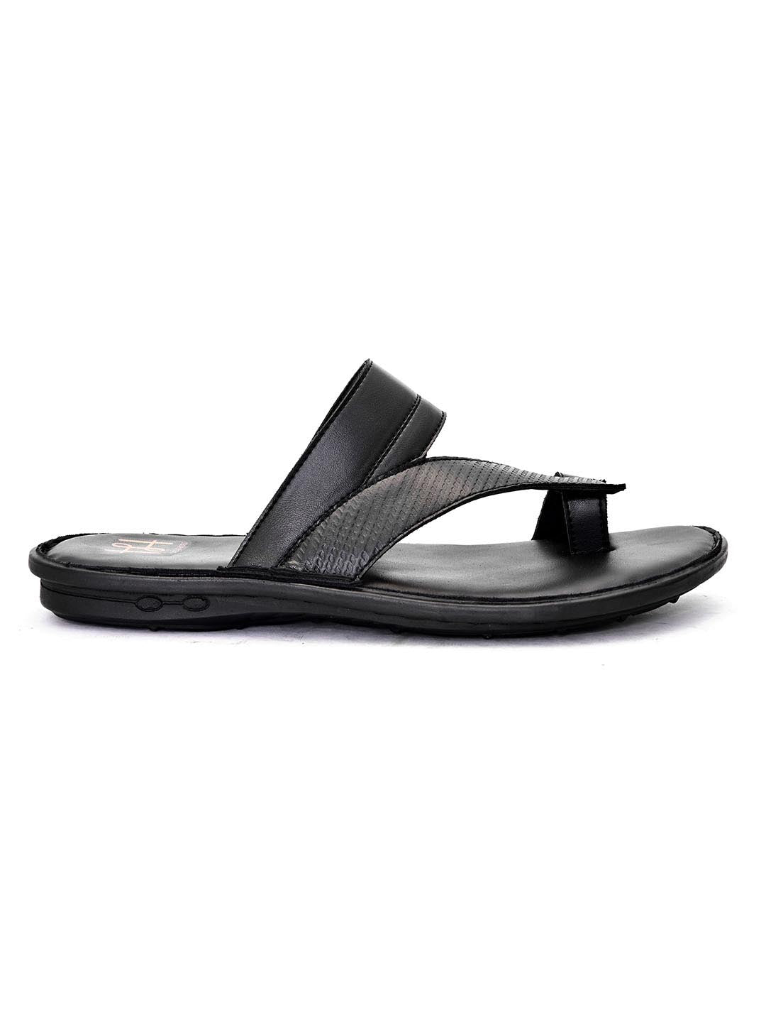 Hydes N Hues Men Black Comfort Sandals