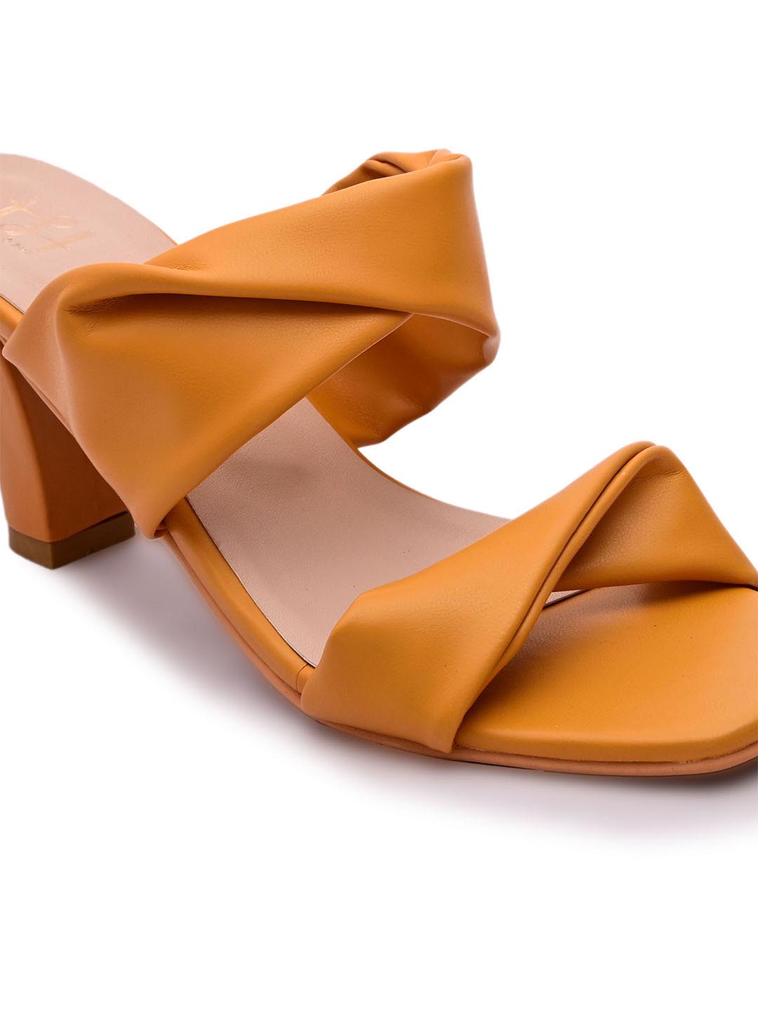 Hydes N Hues Women Yellow Heels