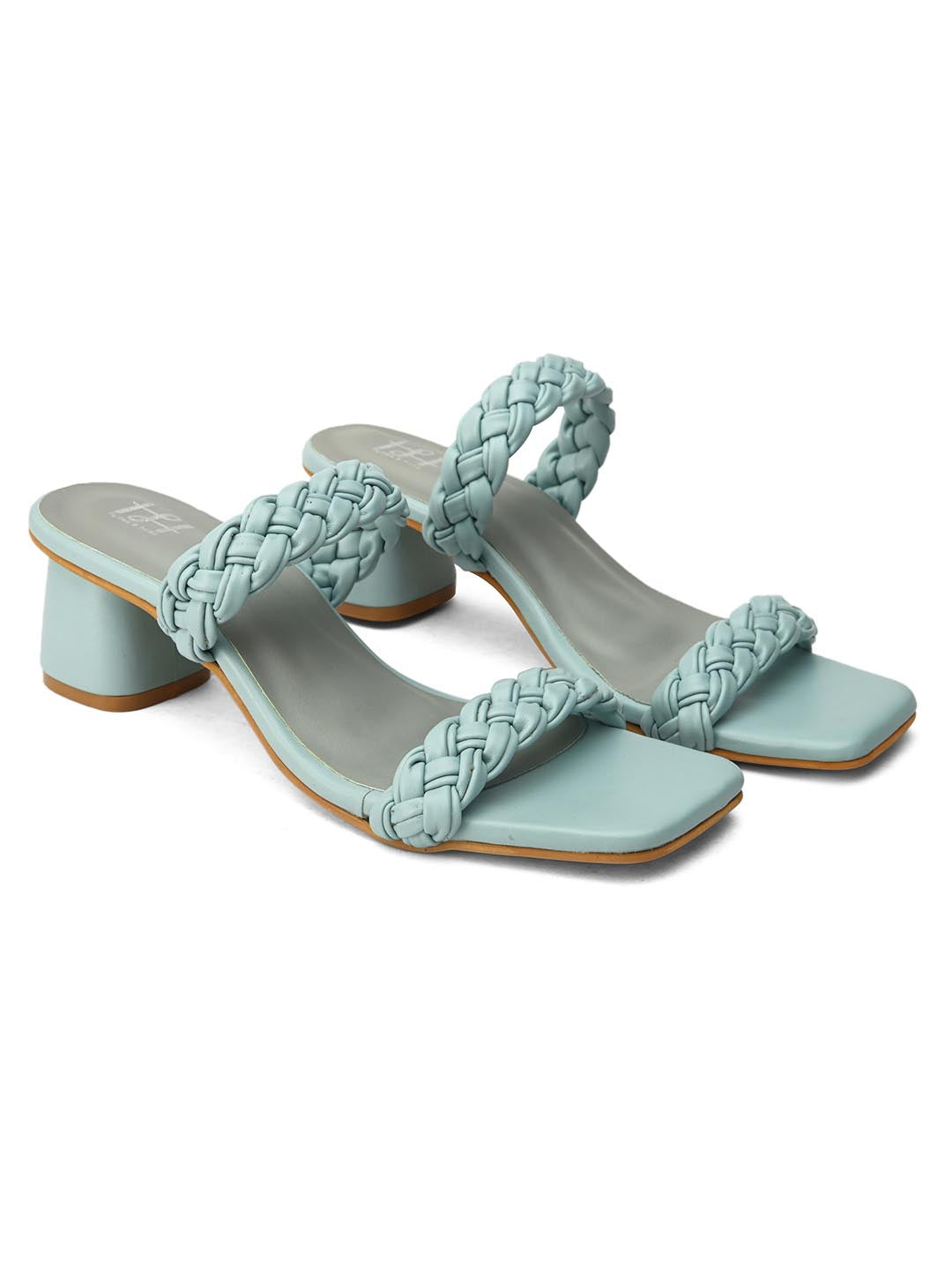 Hydes N Hues Powder Blue Block Heels