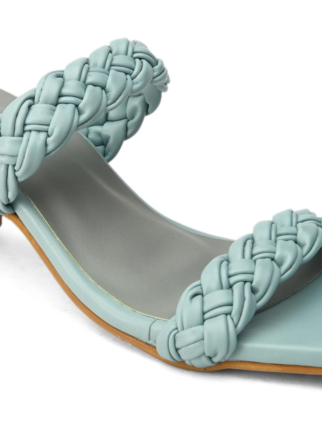 Hydes N Hues Powder Blue Block Heels