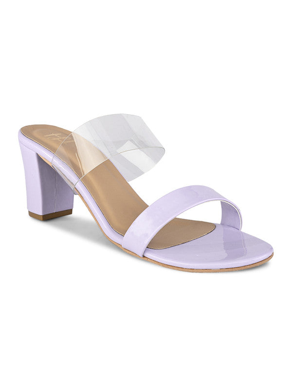 Hydes N Hues Lavender Heel Sandal For Women