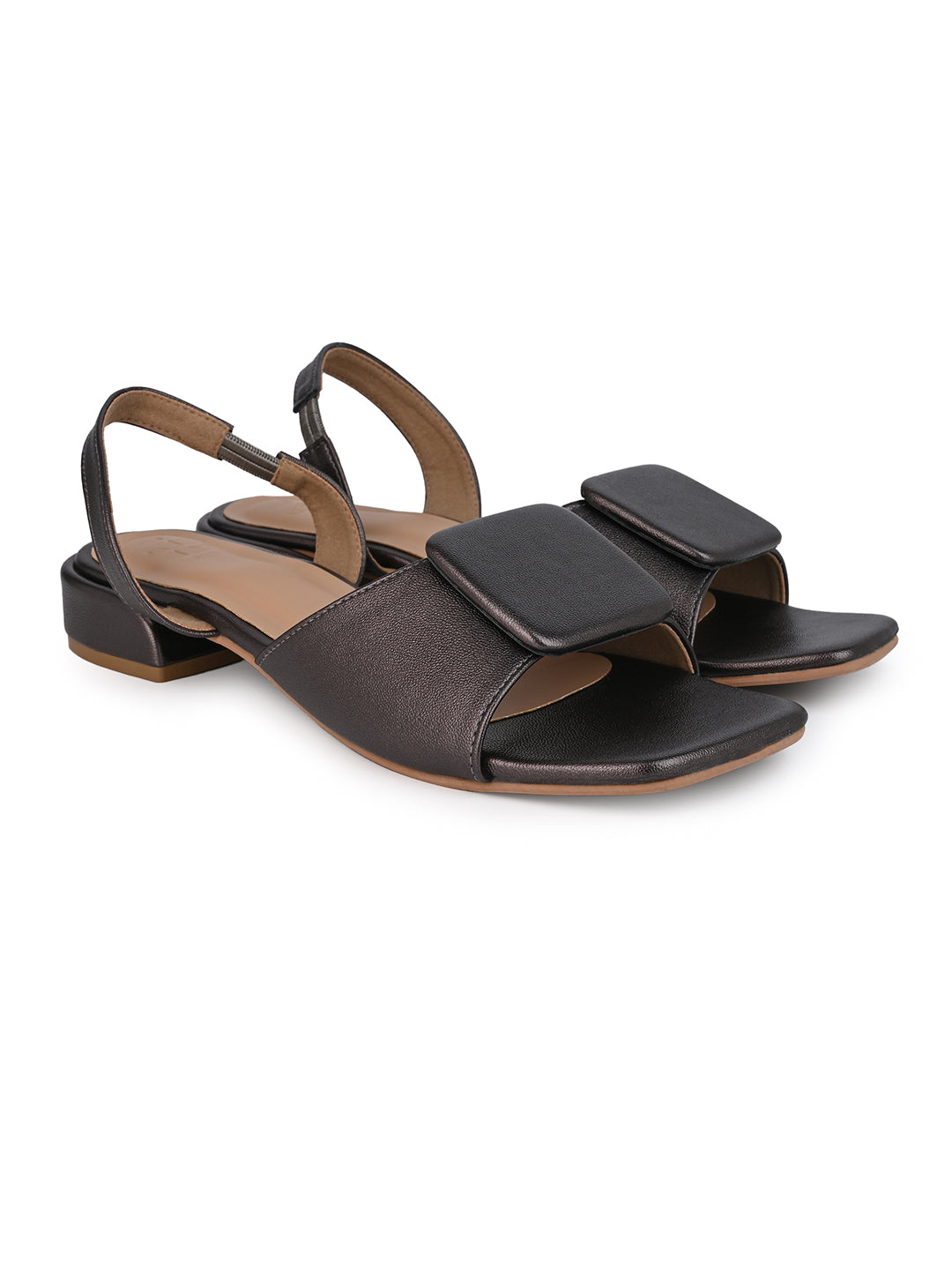 Hydes N Hues block Heel Sandal with Back strap