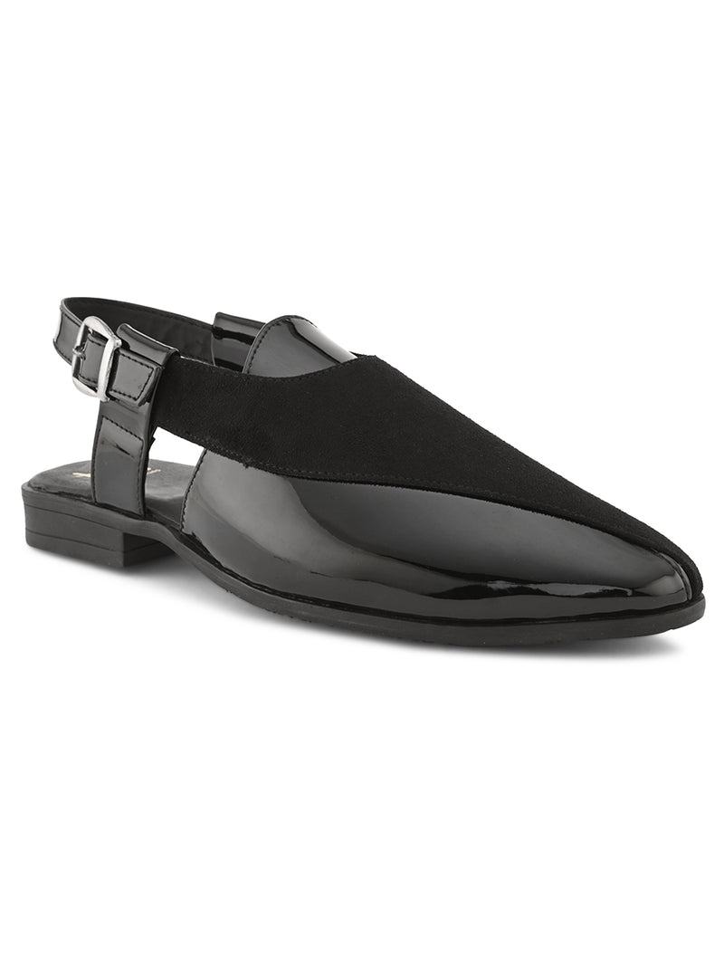 Hydes N Hues Black Casual Sandal For Men