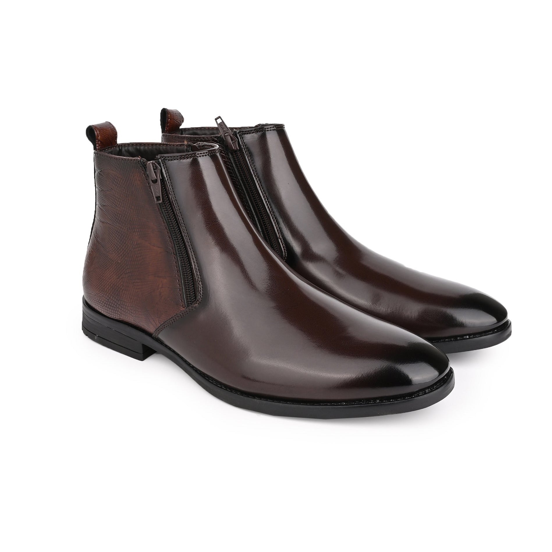 Hydes N Hues Men Brown Suave Boots
