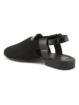 Hydes N Hues Black Casual Sandal For Men