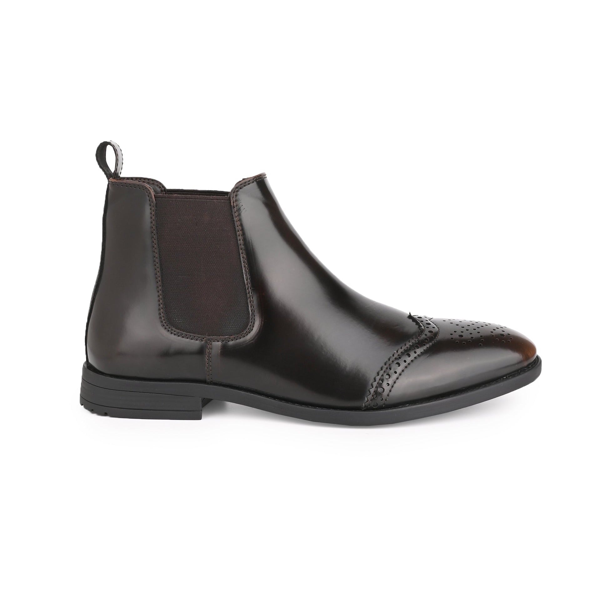 Hydes N Hues Men Brown Semi-Formal Boots