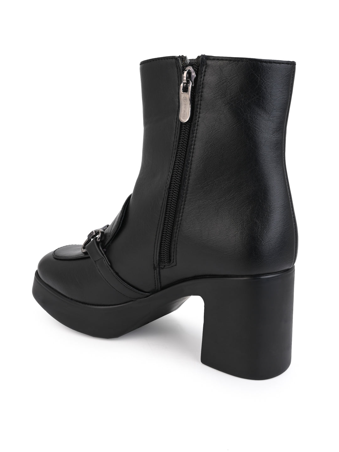 Hydes N Hues Black Heel Boots