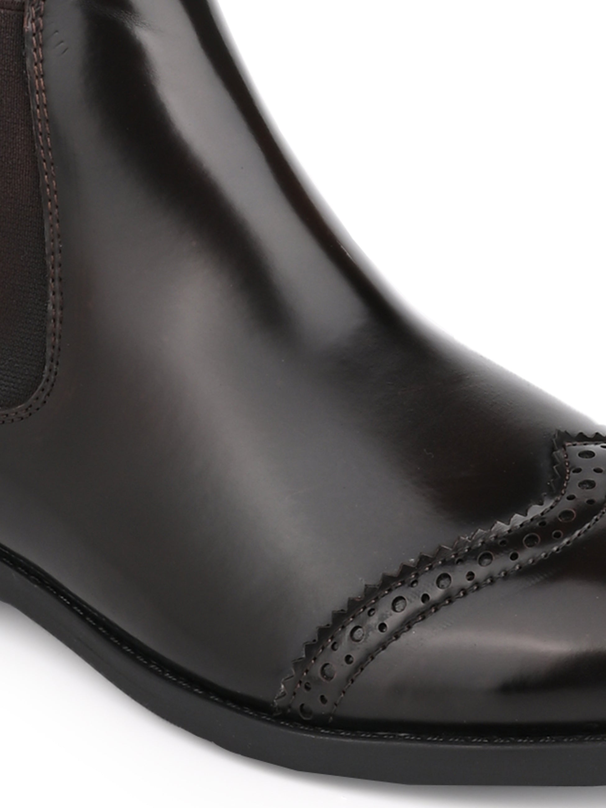 Hydes N Hues Men Brown Semi-Formal Boots