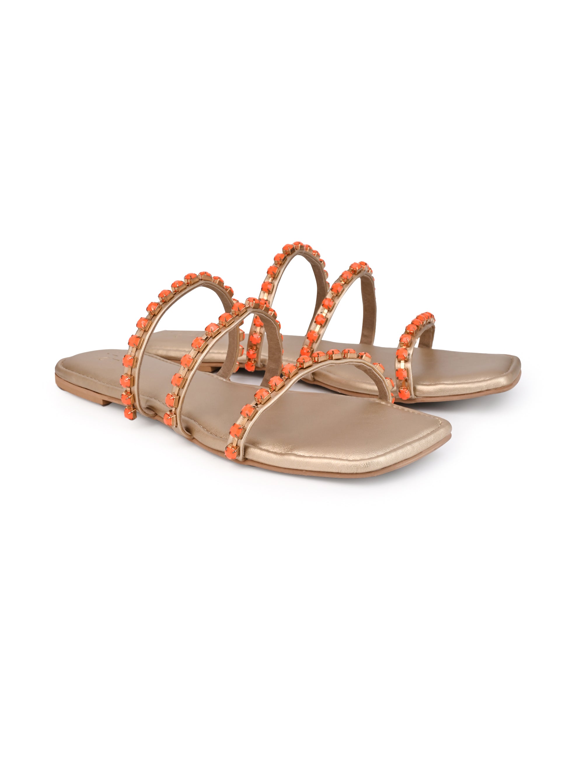 Hydes and Hues Women Slip-On Casual Open Toe Flats