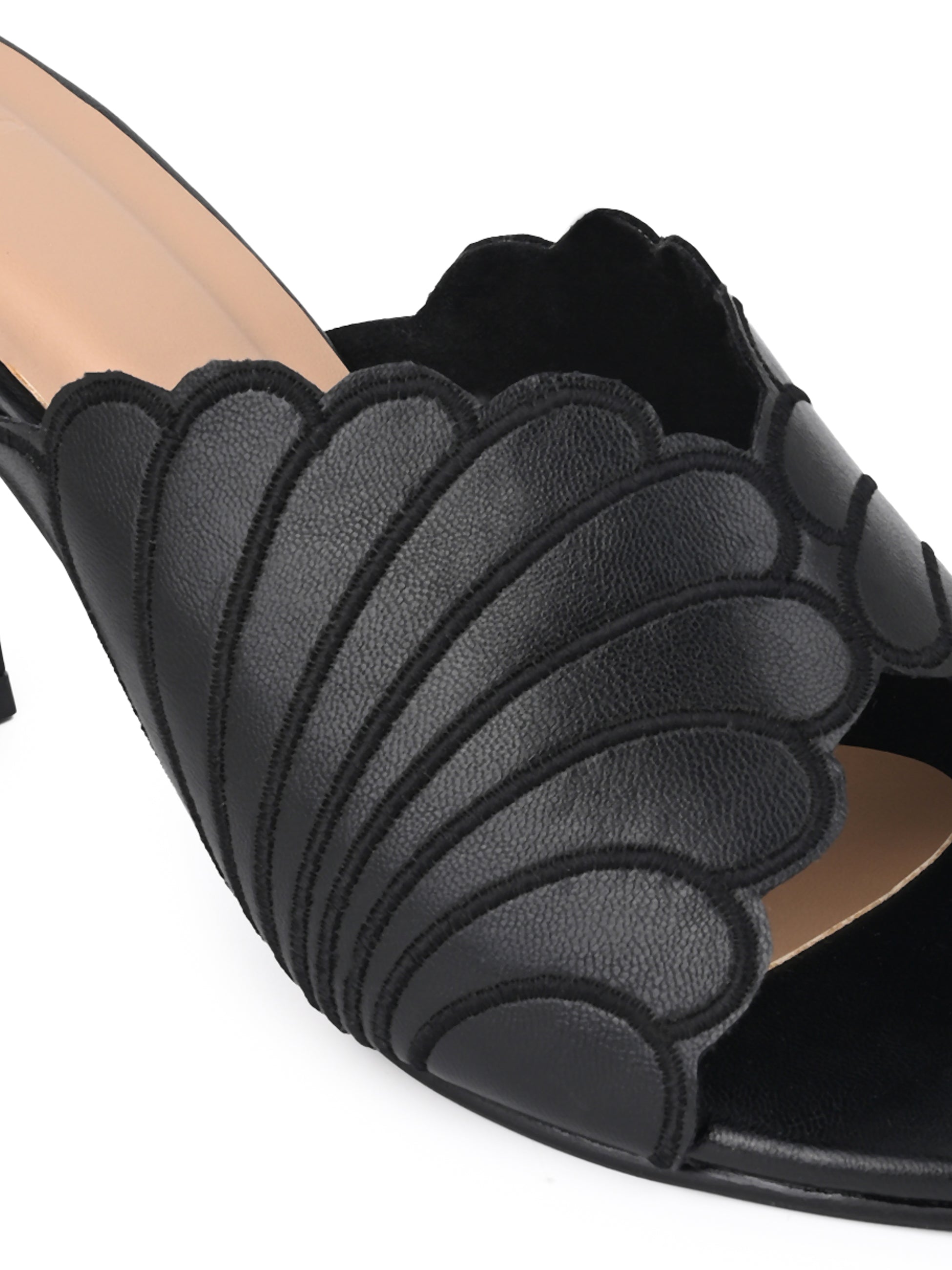 Hydes N Hues Black High Heels For Women