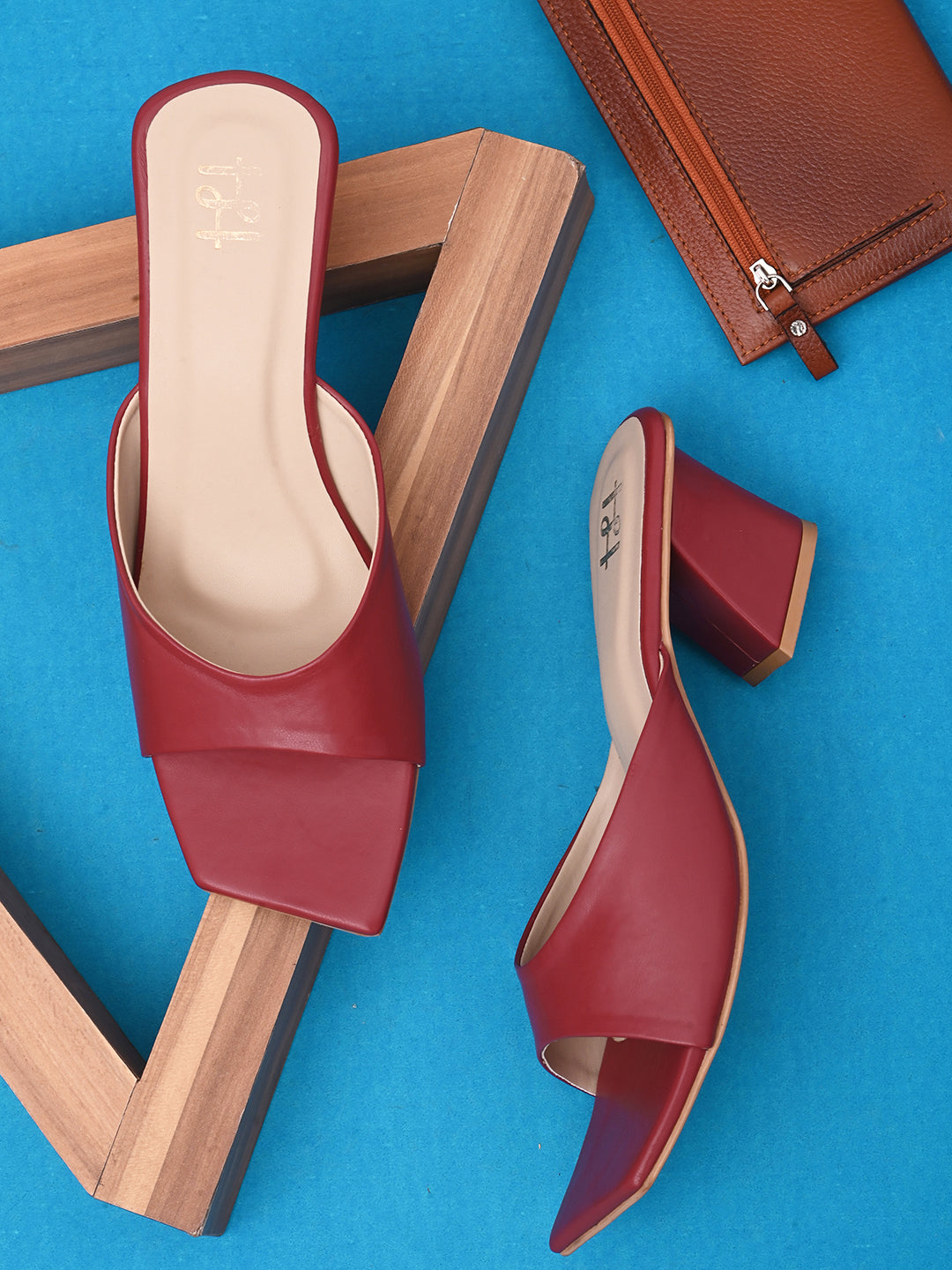 Hydes N Hues Cherry Block Heel Sandal For Women