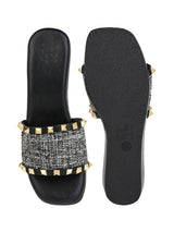 Hydes N Hues Blak Wedge Heel Sandal For Women