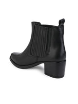 Hydes N Hues Black Heel Boots