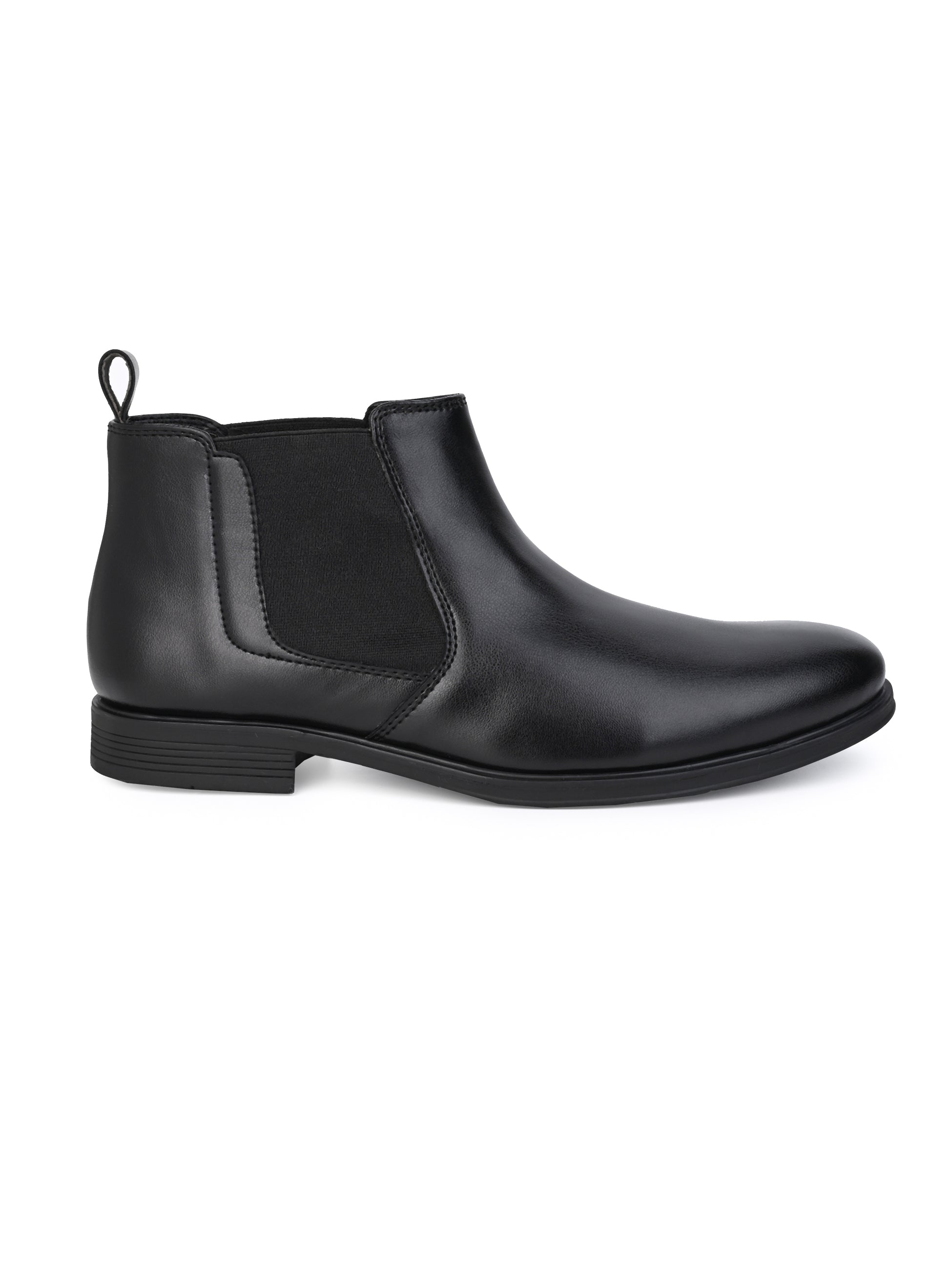 Hydes N Hues Men Black Chelsea Boots
