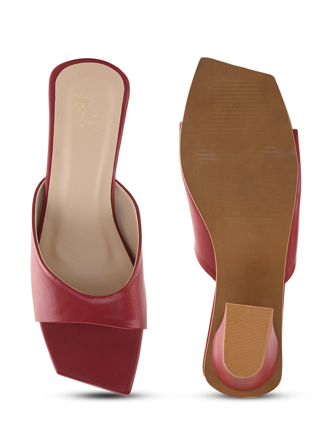 Hydes N Hues Cherry Block Heel Sandal For Women