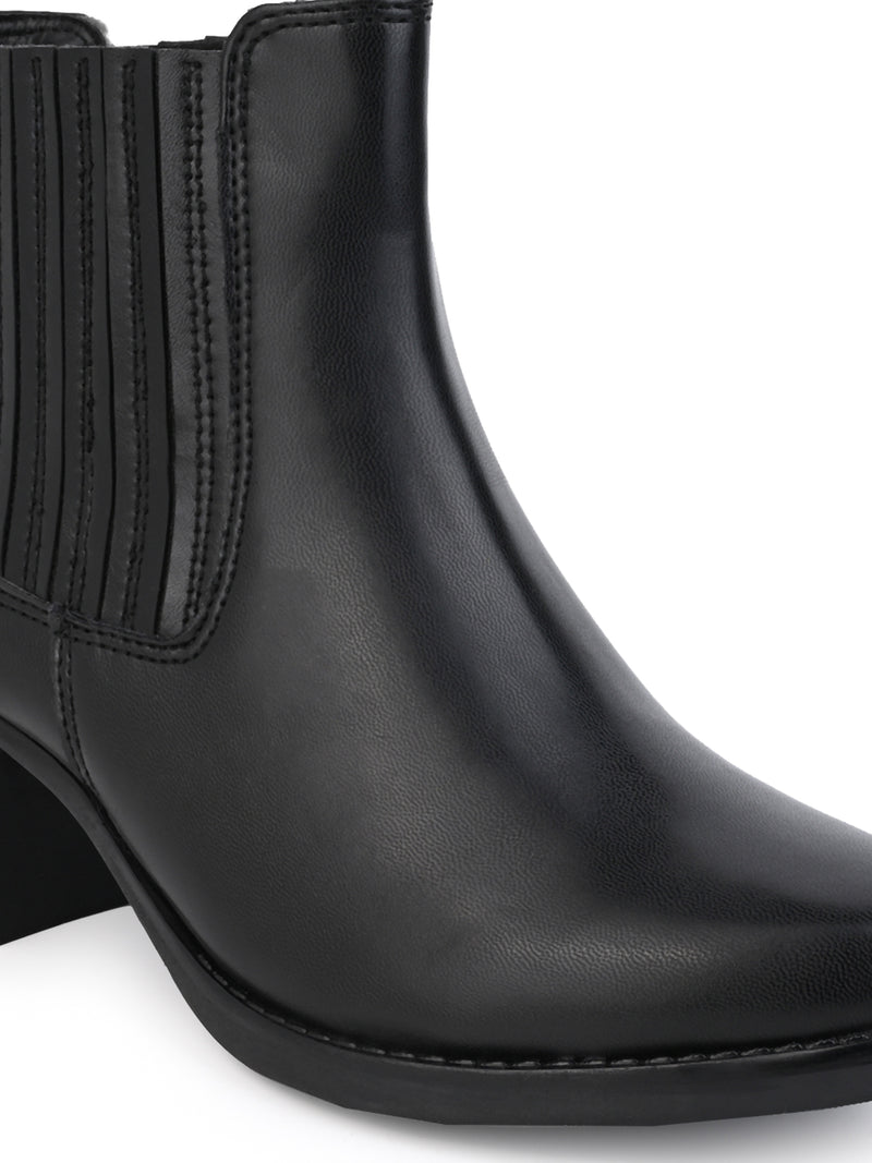 Hydes N Hues Black Heel Boots