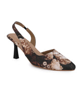 Hydes N Hues Women Heels floral printed sandal