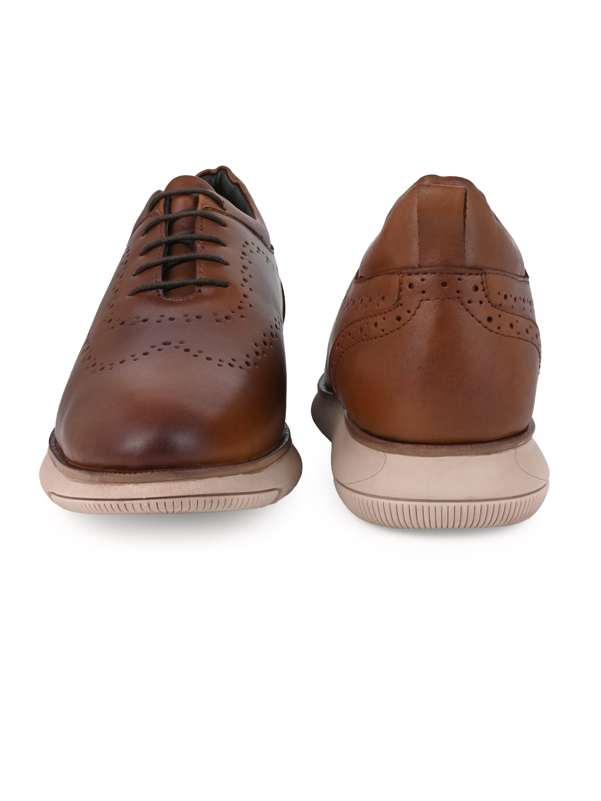 Hydes N Hues Tan Leather Casual Sneaker for Men
