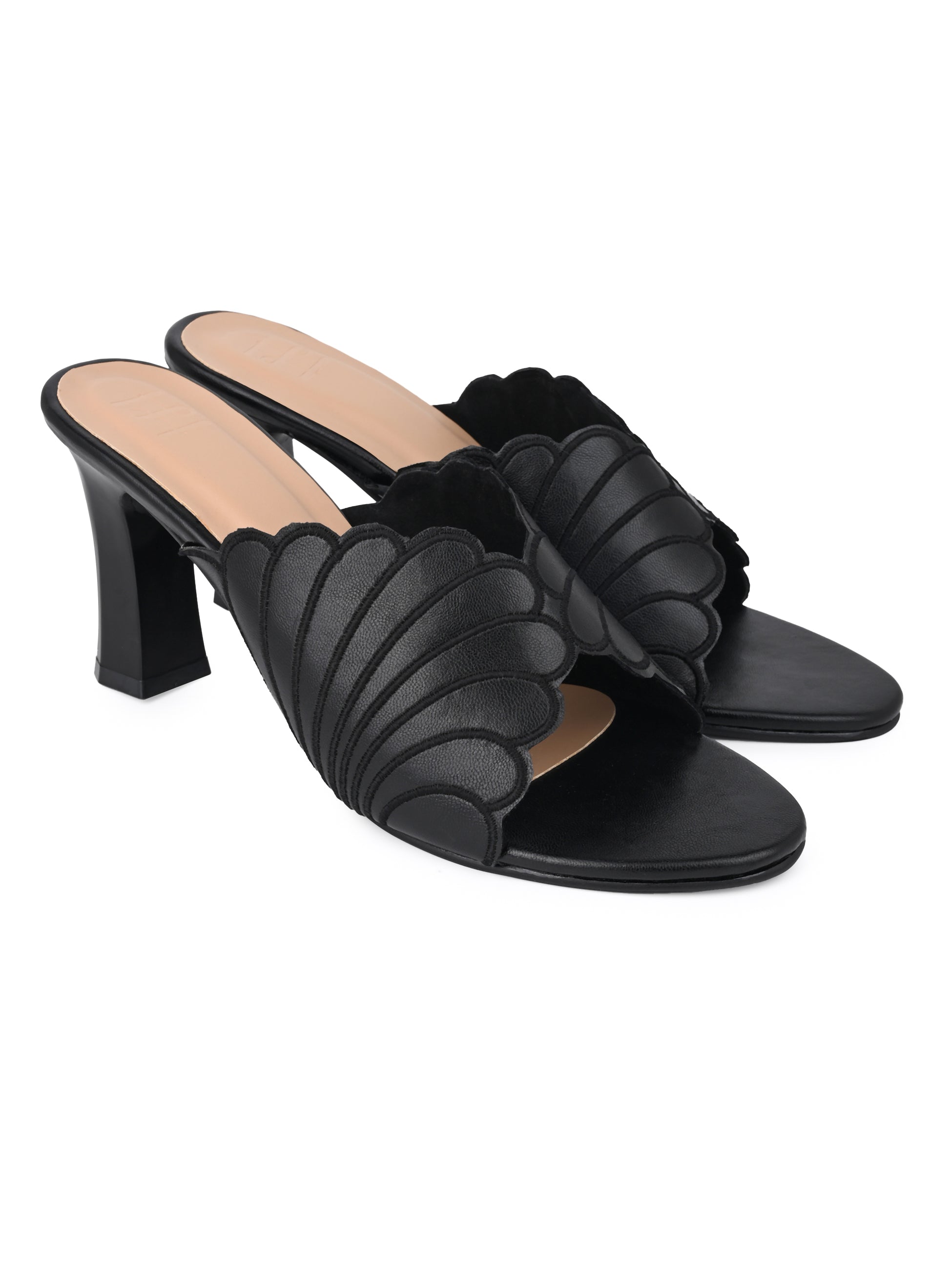Hydes N Hues Black High Heels For Women