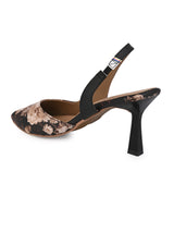 Hydes N Hues Women Heels floral printed sandal