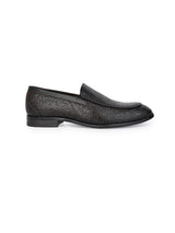 Hydes N Hues Men Brown Leather Formal Slip-Ons